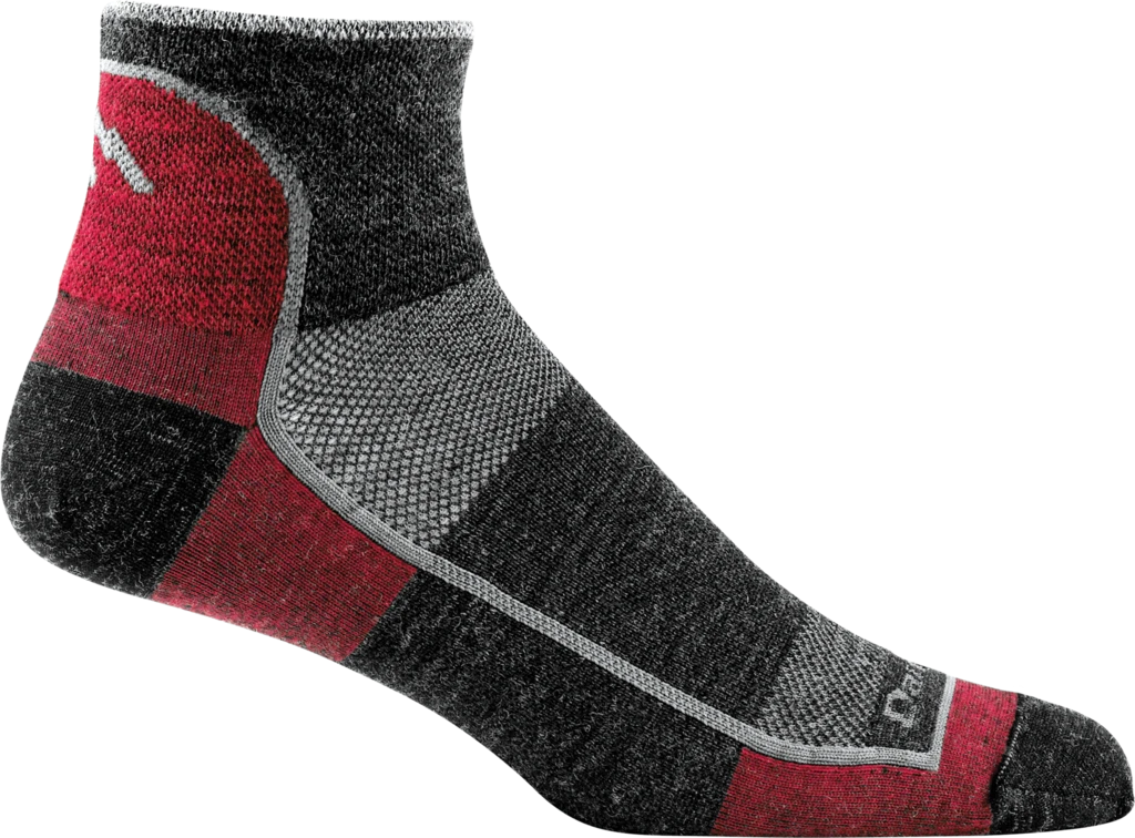 Darn Tough Men's 1/4 Ultra Light Running Sock - Team DTV (1715-TEAM DTV) 1 Darn Tough Men's 1/4 Ultra Light Running Sock - Team DTV (1715-TEAM DTV)