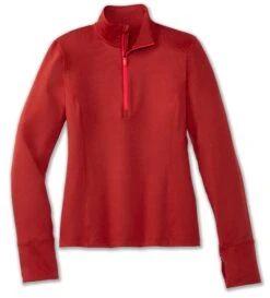 Brooks Women's Dash Half Zip (221433) -Saucony Store 221433 699 lf Dash Half Zip