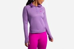 Brooks Women's Notch Thermal Hoodie (221502) 22 Brooks Women's Notch Thermal Hoodie (221502) -Saucony Store 221502 562 MA Notch Thermal Hoodie