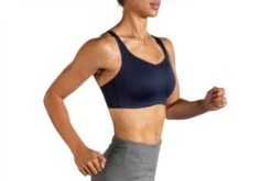 Brooks Women's Dare Underwire Run Bra - Navy (350078451) -Saucony Store 350078 451 MV Dare Underwire Run Bra