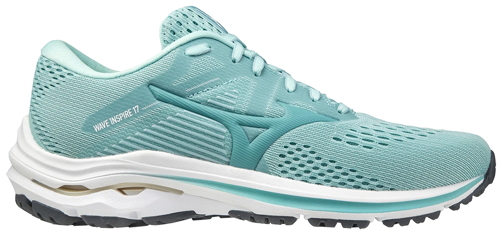 Mizuno Women's Wave Inspire 17 - Eggshell Blue/Dusty Turquoise (411310.5A54) 1 Mizuno Women's Wave Inspire 17 - Eggshell Blue/Dusty Turquoise (411310.5A54)
