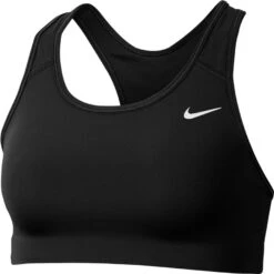 Nike Women's Swoosh Medium Support Non-Padded Sports Bra (BV3630) 12 Nike Women's Swoosh Medium Support Non-Padded Sports Bra (BV3630) -Saucony Store BV3630 010 PHSFH001