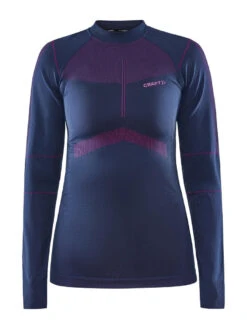 Craft Women's Active Intensity Crewneck Baselayer - Tide/Roxo (1907937-698486) -Saucony Store CraftWomensCrewneckBaselayerTide Roxo min