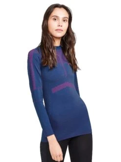 Craft Women's Active Intensity Crewneck Baselayer - Tide/Roxo (1907937-698486)