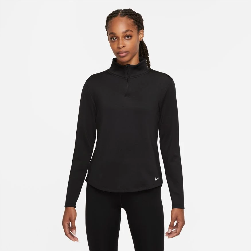 Nike Women's Therma-Fit One Long-Sleeve 1/2 Zip Top (Plus Sizes) - Black (DN2239-010) 1 Nike Women's Therma-Fit One Long-Sleeve 1/2 Zip Top (Plus Sizes) - Black (DN2239-010)