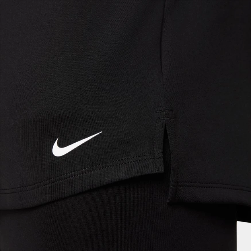 Nike Women's Therma-Fit One Long-Sleeve 1/2 Zip Top (Plus Sizes) - Black (DN2239-010) 5 Nike Women's Therma-Fit One Long-Sleeve 1/2 Zip Top (Plus Sizes) - Black (DN2239-010) - Image 5