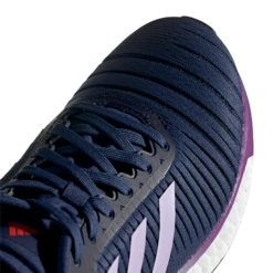 Adidas Women's Solar Glide 19 - Tech Indigo/Cloud White/Purple Tint (EE4333) -Saucony Store EE4333 FTW photo detail 2 transparent