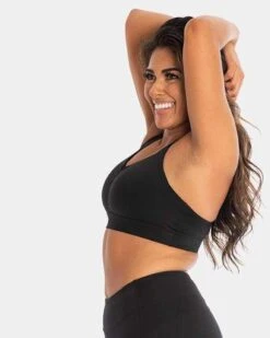 Women's Handful Y-Back Bra - Black (155-001) -Saucony Store HDF 2021 YBack BooyaBlack Sidecopy 1024x1024 6837bc49 effd 423f 981e 2180452fc1bc