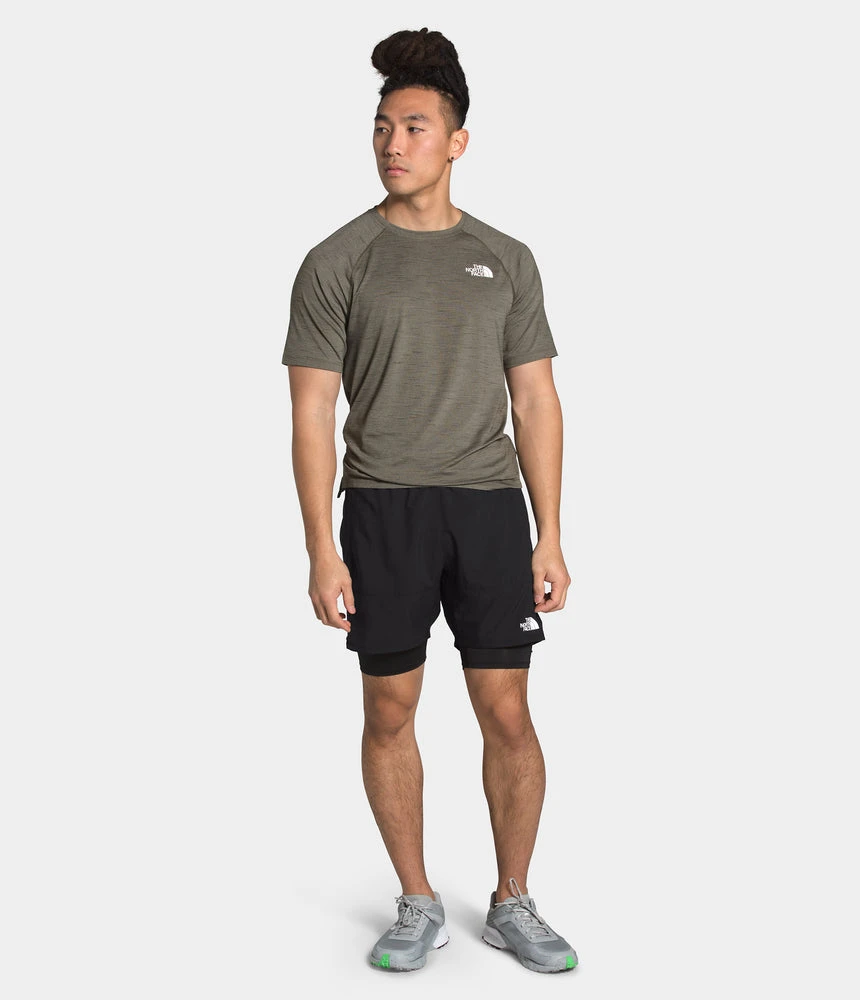 The North Face Men's Active Trail Dual Short - Black (NF0A48USJK3) 2 The North Face Men's Active Trail Dual Short - Black (NF0A48USJK3) - Image 2