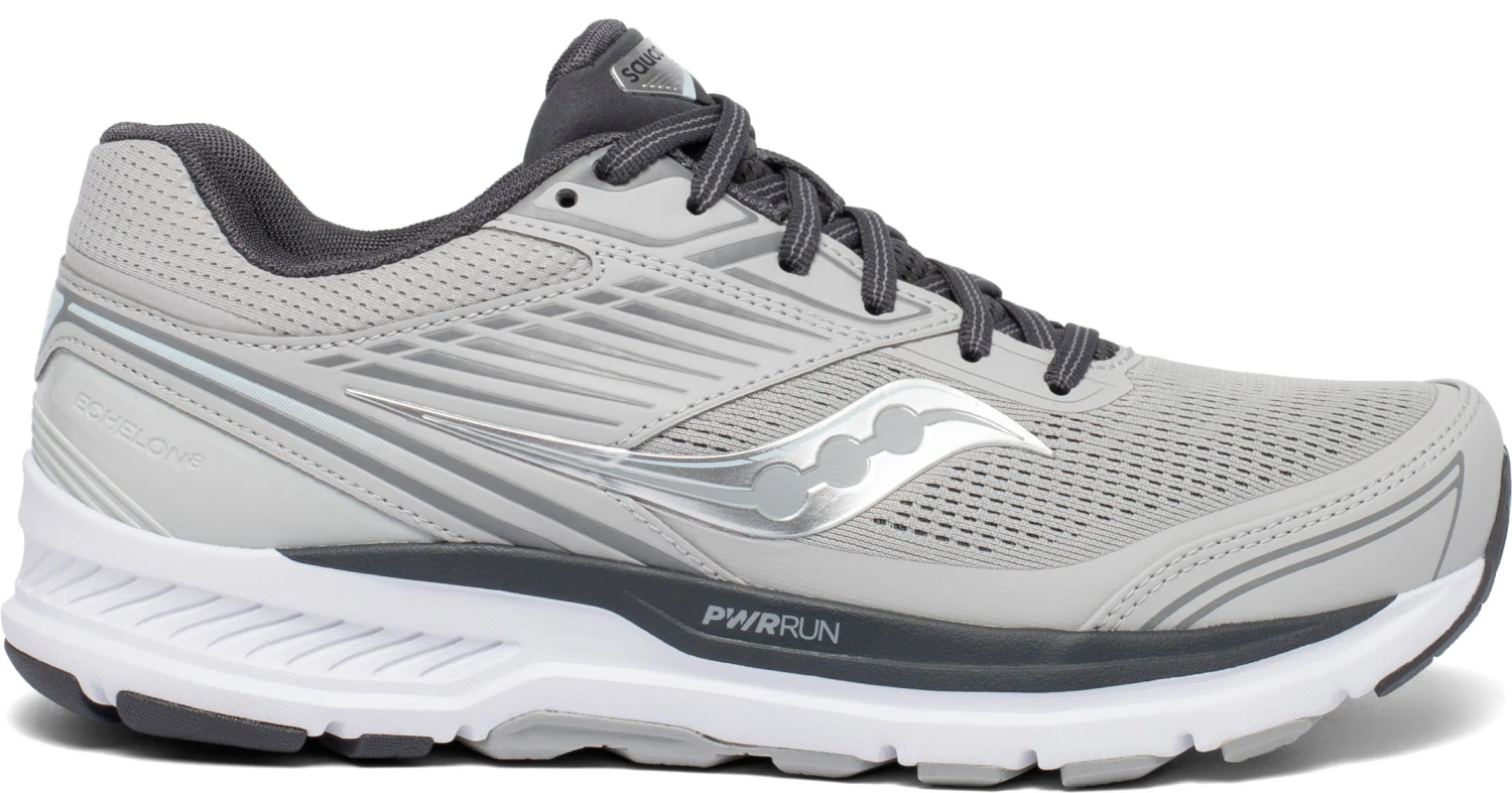 Saucony Women's Echelon 8 Wide (D) - Alloy/Charcoal (S10575-30) 1 Saucony Women's Echelon 8 Wide (D) - Alloy/Charcoal (S10575-30)