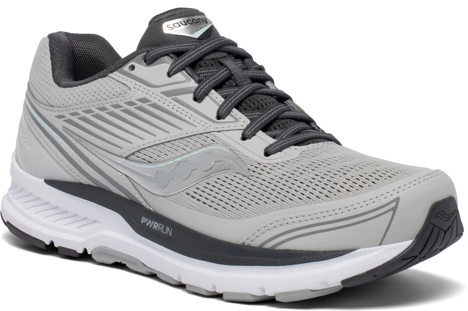 Saucony Women's Echelon 8 Wide (D) - Alloy/Charcoal (S10575-30) 2 Saucony Women's Echelon 8 Wide (D) - Alloy/Charcoal (S10575-30) - Image 2