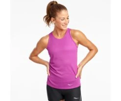 Saucony Women's Stopwatch Singlet (SAW800290) -Saucony Store SAW800290 CLV 1