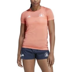Adidas Women's Boston MarathonĀ® 2023 Allover Print T-Shirt