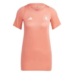 Adidas Women's Boston Marathon® 2023 Allover Print T-Shirt -Saucony Store adidas womens boston marathon 2023 allover print tee shirt pink