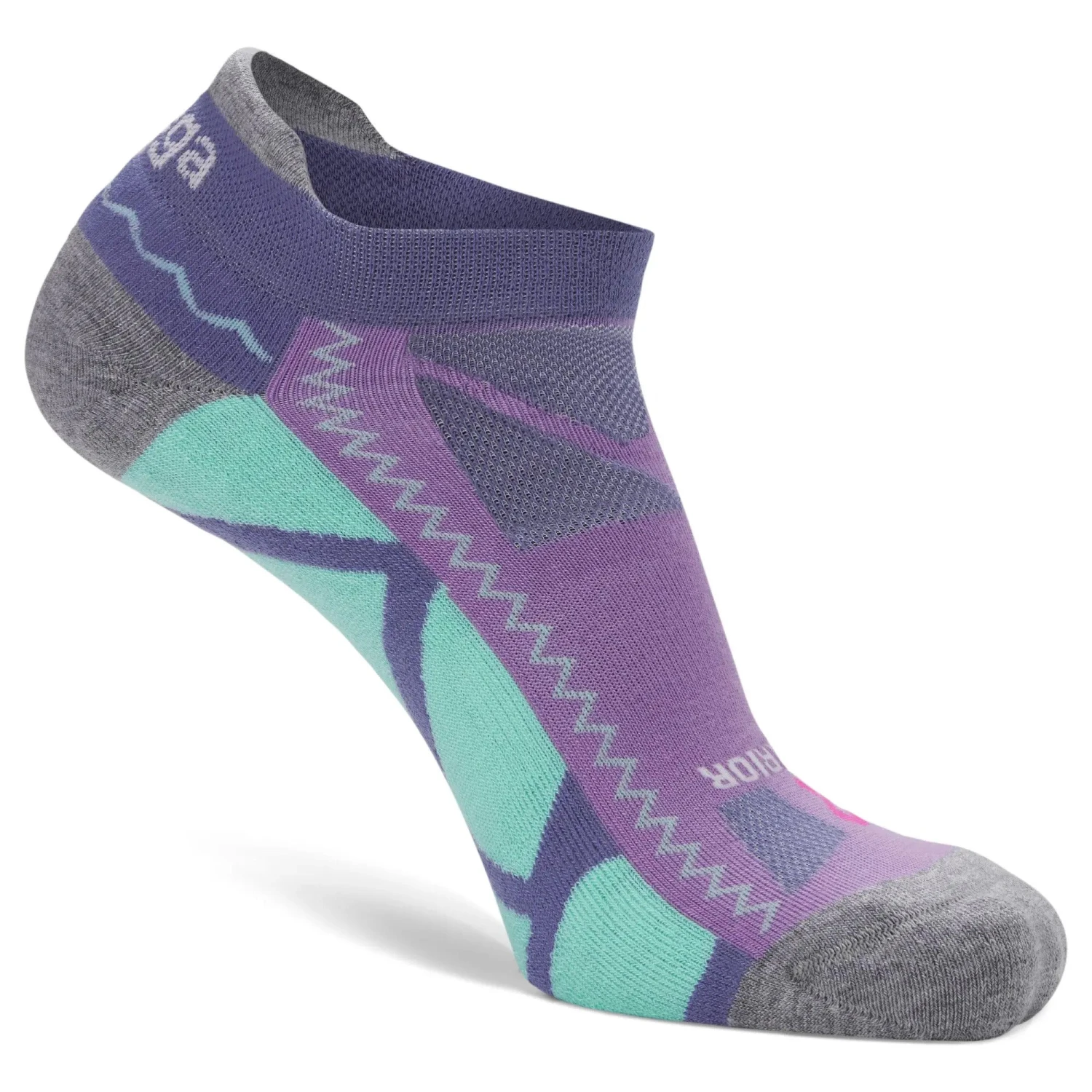 Balega Women's Grit And Grace Beautiful Warrior Running Socks - Violet (7496-6636) 1 Balega Women's Grit And Grace Beautiful Warrior Running Socks - Violet (7496-6636)