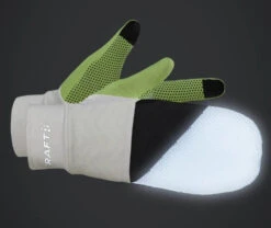 Craft ADV Lumen Hybrid Glove - Ash White/Flumino (1909836-895851) -Saucony Store ezgif.com gif maker 2022 08 29T102509.516