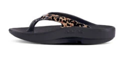 Oofos Women's OOlala Limited Sandal - Black/Leopard (1403) 6 Oofos Women's OOlala Limited Sandal - Black/Leopard (1403) -Saucony Store ezgif.com gif maker 2022 09 26T095924.039