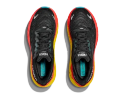 HOKA Men's Arahi 6 11 HOKA Men's Arahi 6 -Saucony Store hoka mens arahi 6 running shoe black red yellow 3