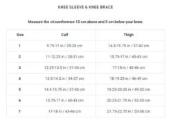 CEP Ortho+ Knee Sleeve - Black/Grey (WO11V6) -Saucony Store kneesleeveandbracesizing