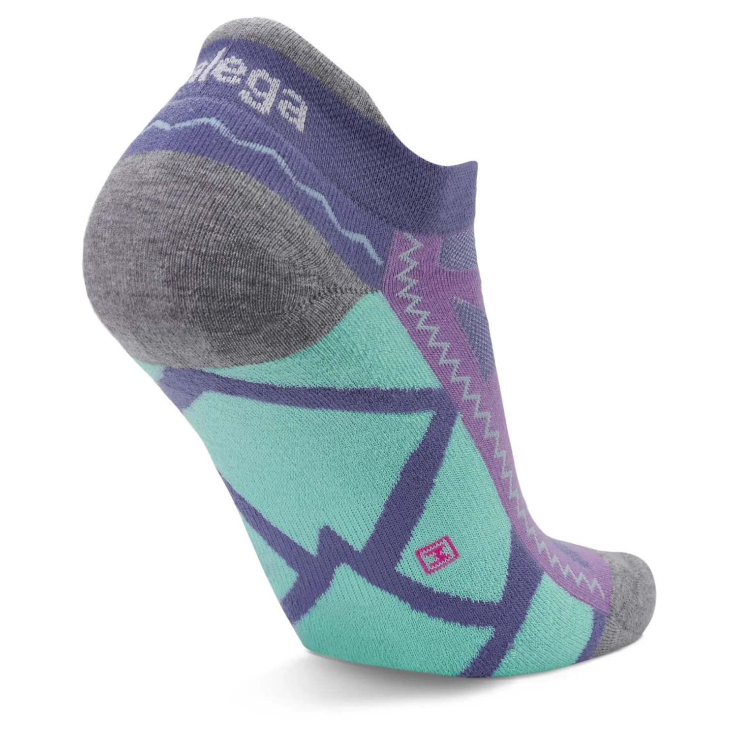 Balega Women's Grit And Grace Beautiful Warrior Running Socks - Violet (7496-6636) 4 Balega Women's Grit And Grace Beautiful Warrior Running Socks - Violet (7496-6636) - Image 4