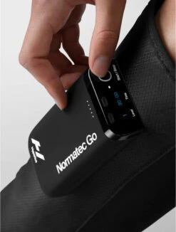 Hyperice Normatec Go -Saucony Store normatec go details easy to use