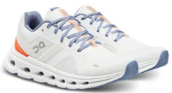 New Release -Saucony Store on cloud runner womens white flame support 4