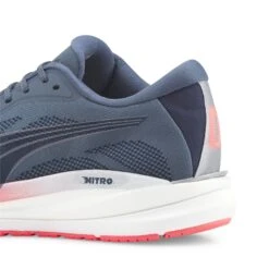 PUMA Women's Magnify Nitro Knit -Saucony Store puma womens magnify nitro knit running shoe blue gray 3