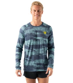 Rabbit Men's EZ Tee Perf LS | Trail 12 Rabbit Men's EZ Tee Perf LS | Trail -Saucony Store rabbit mens ez tee perf ls 5