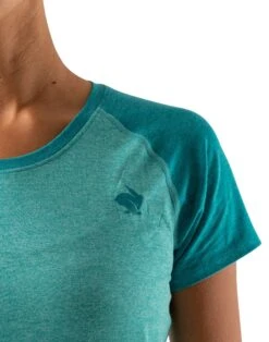 Rabbit Women's EZ Tee SS 9 Rabbit Women's EZ Tee SS -Saucony Store rabbit womens ez tee ss aqua sky 4