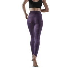 CEP Women's Reflective Tights - Purple (W2A96N) 10 CEP Women's Reflective Tights - Purple (W2A96N) -Saucony Store reflective tights purple women 3