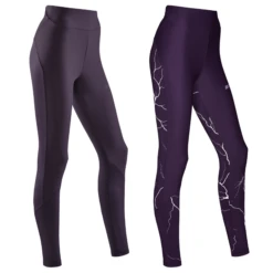 CEP Women's Reflective Tights - Purple (W2A96N) 15 CEP Women's Reflective Tights - Purple (W2A96N) -Saucony Store reflective tights purple women 8