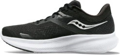 Saucony Men's Ride 16 -Saucony Store saucony mens ride 16 black white 3