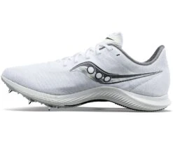Saucony Men's Velocity MP Track Spike 7 Saucony Men's Velocity MP Track Spike -Saucony Store saucony mens track spike white silver 1