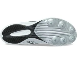 Saucony Women's Velocity MP Track Spike 8 Saucony Women's Velocity MP Track Spike -Saucony Store saucony womens track spike white silver 3