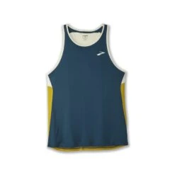 Brooks Men's Atmosphere Singlet -Saucony Store www brooksrunning com 211384 428 mv atmosphere singlet mens sleeveless running top